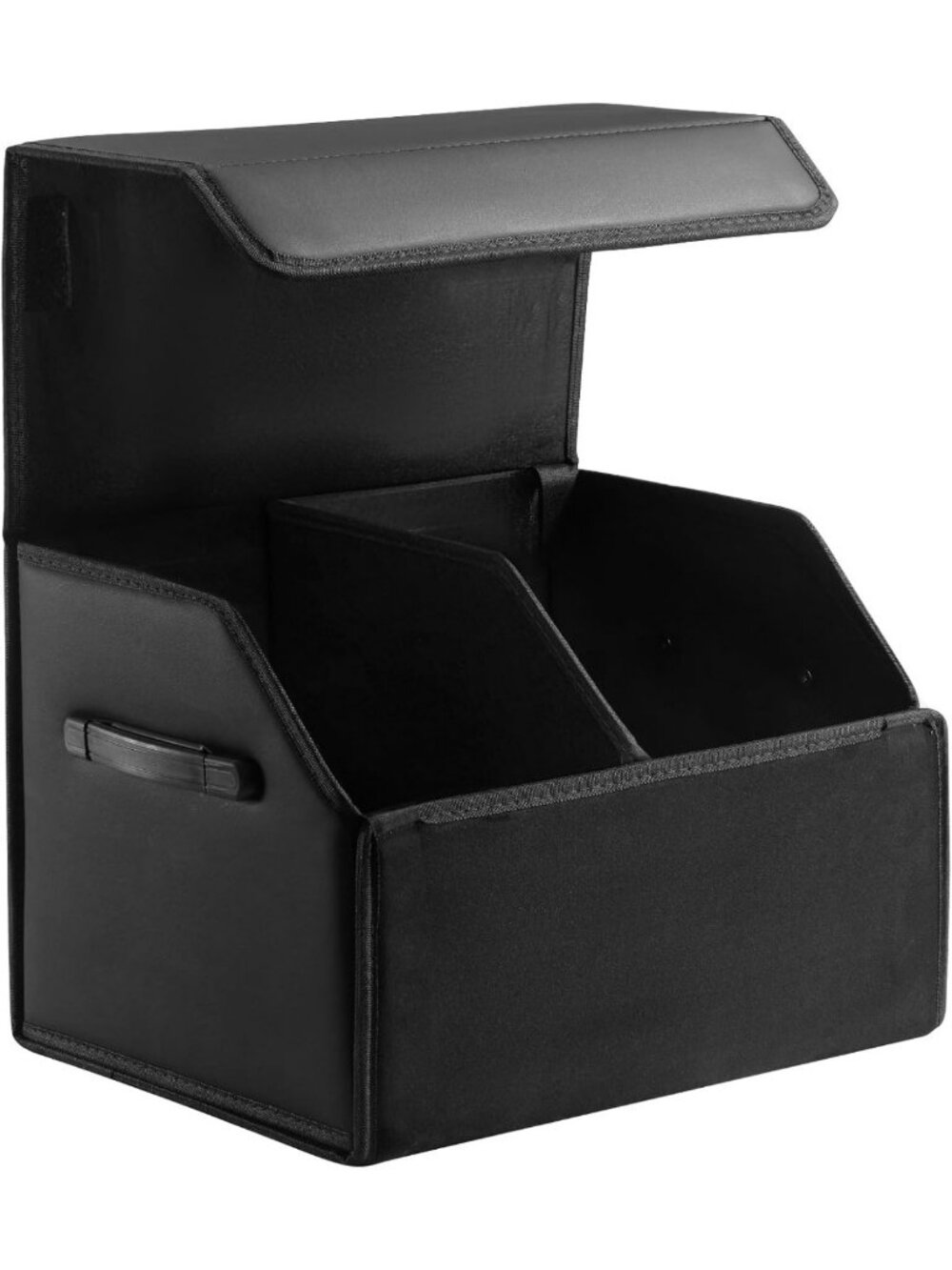 Versatile Car Trunk Organizer for SUVs & Sedans - Black, 16.5 Inches
